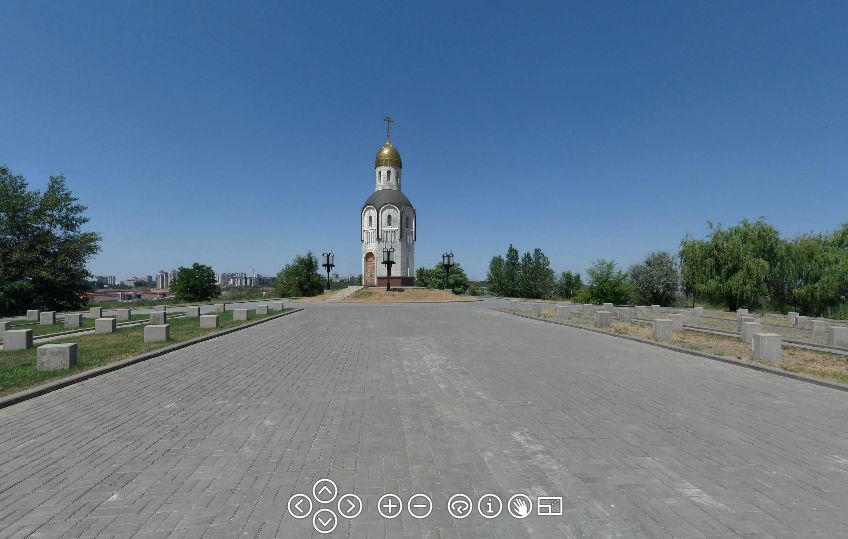 Воинское мемориальное кладбище 2 3D