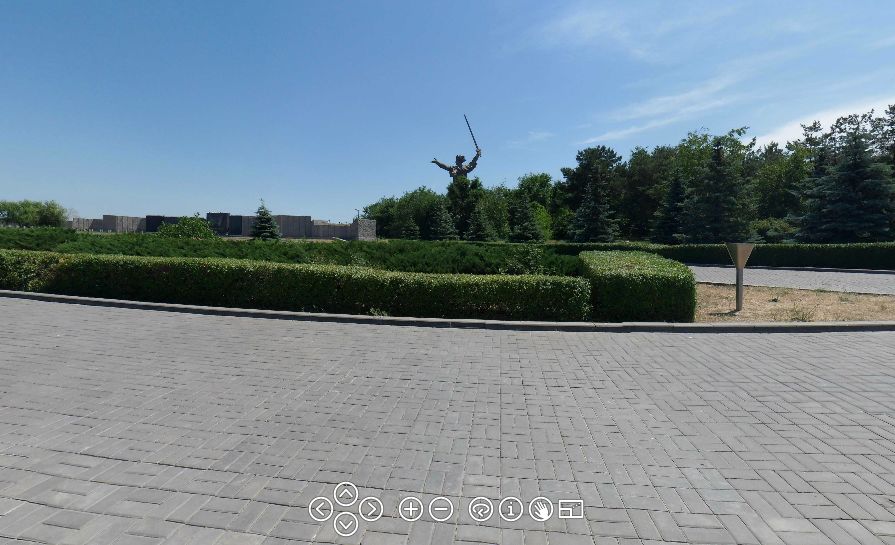 Воинское мемориальное кладбище 3D